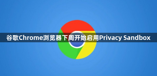 谷歌Chrome浏览器下周开始启用Privacy Sandbox1