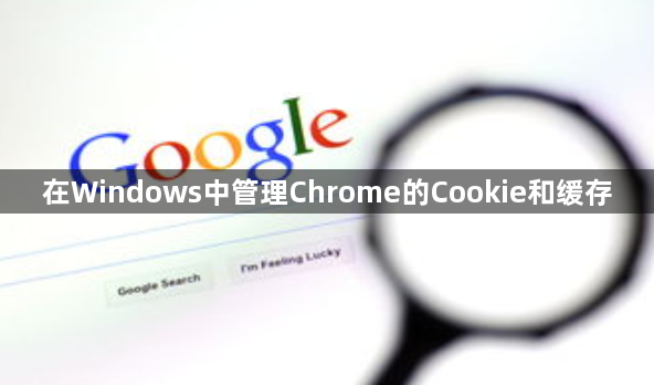 在Windows中管理Chrome的Cookie和缓存